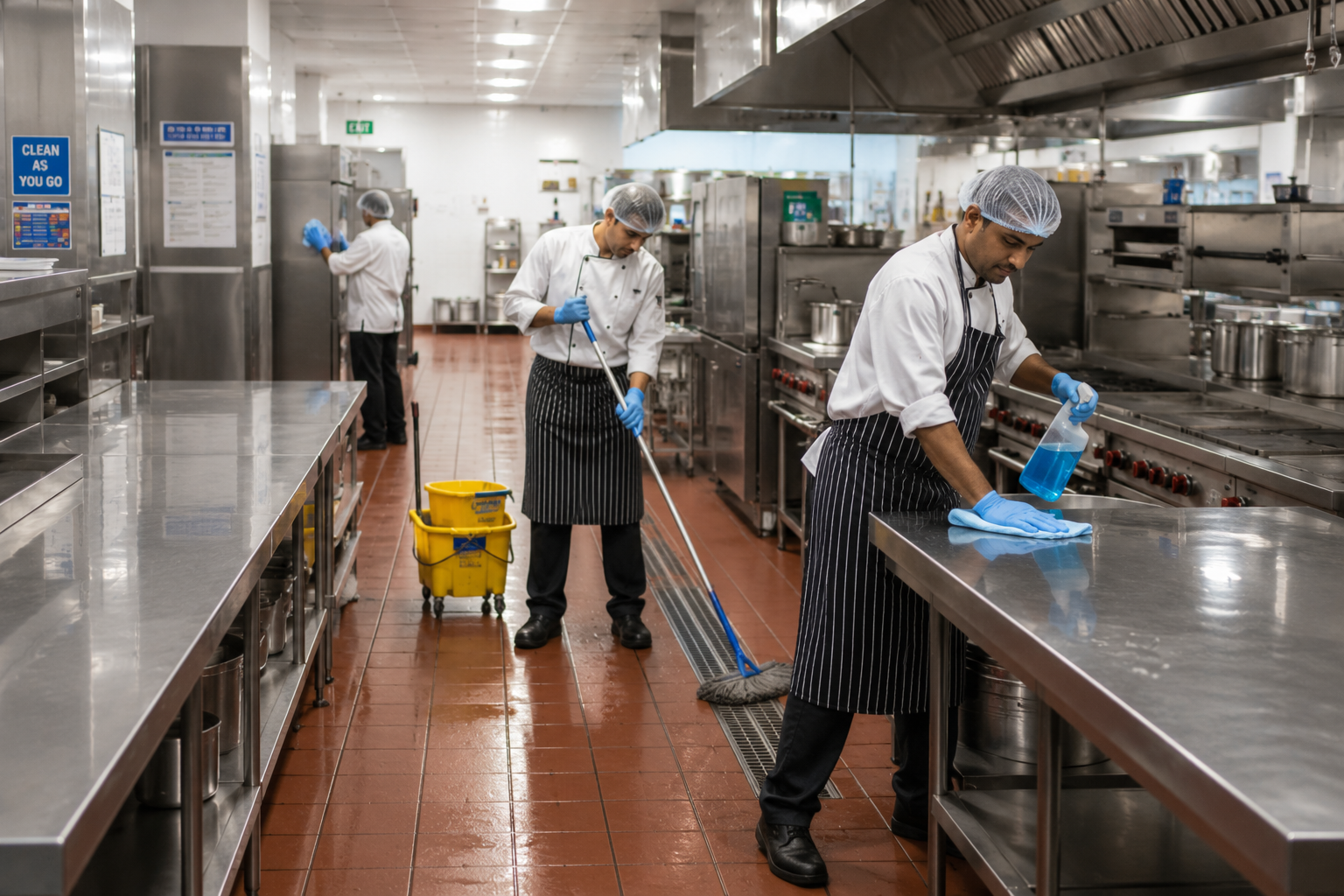 Kitchen Equipment & Cleaning