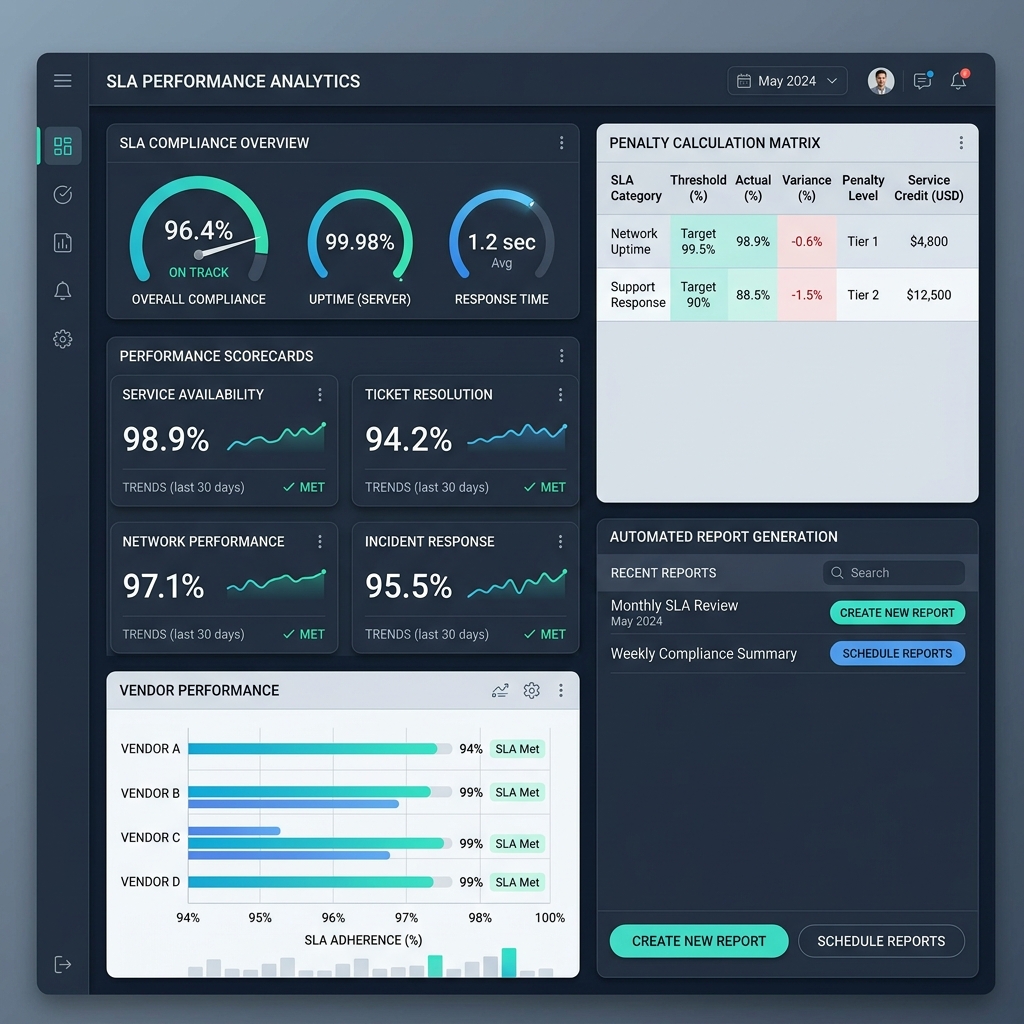 Real-time SLA Analytics